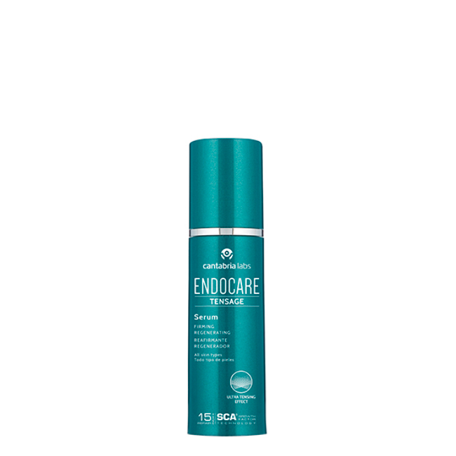 Endocare Tensage Serum Bottle of Endocare Tensage Serum by Endocare, a tensor serum indicated for skin firmness and anti-aging action.