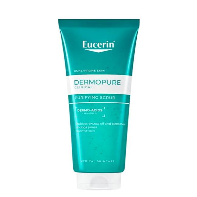Eucerin DermoPure Clinical Purifying Scrub 100ml Eucerin Dermopure Gel Exfoliante Refinador 100ml - Image 1