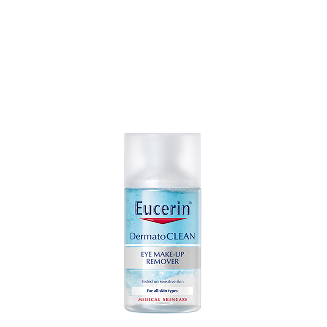EucerinDermatoclean-Loção-Desmaquilhante-de-Olhos Eucerin Dermatoclean Eye Makeup Remover 125ml