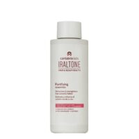 Bottle  of  Iraltone  Fortifying  Shampoo  by  Iraltone,  a  shampoo  indicated  for  stimulating  and  fortifying  hair  from  the  root.