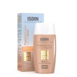 a tinted sunscreen indicated for UV protection.