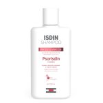 Bottle of Isdin Psorisdin Control Shampoo by ISDIN, a control shampoo indicated for cleansing and soothing the psoriatic scalp.