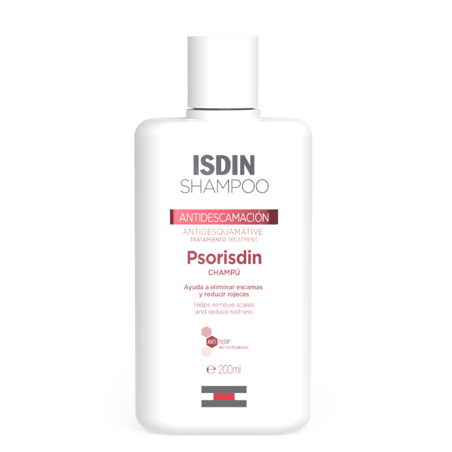 Isdin Psorisdin Control Shampoo Bottle of Isdin Psorisdin Control Shampoo by ISDIN, a control shampoo indicated for cleansing and soothing the psoriatic scalp.