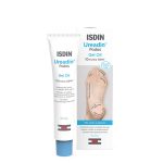 Product  container  of  ISDIN  Ureadin  Podos  Hydrating  Gel  Oil  by  ISDIN,  a  gel  oil  indicated  for  dry  and  cracked  feet.