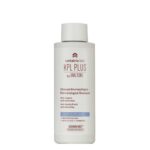 Bottle of KPL Plus Anti-Seborrheic Anti-Dandruff Shampoo by KPL Plus, a shampoo indicated for controlling scalp flaking and seborrheic dermatitis.