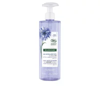 Bottle  of  Organic  Cornflower  Micellar  Water  by  Klorane,  a  micellar  water  indicated  for  cleansing  and  removing  makeup.
