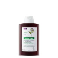 Bottle  of  Klorane  Strengthening  and  Revitalizing  Shampoo  by  Klorane,  a  shampoo  indicated  for  thin  or  falling  hair.