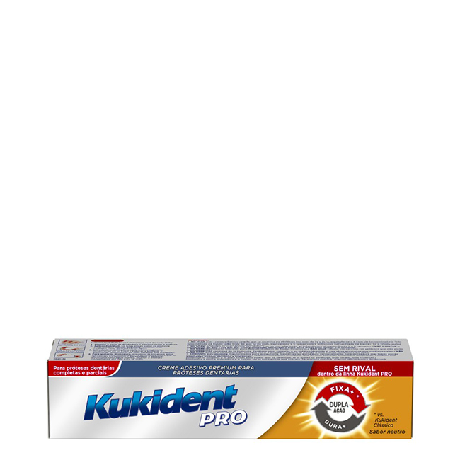 Kukident-Pro-Dupla-Accao Kukident Pro Double Action Denture Adhesive Cream 40g