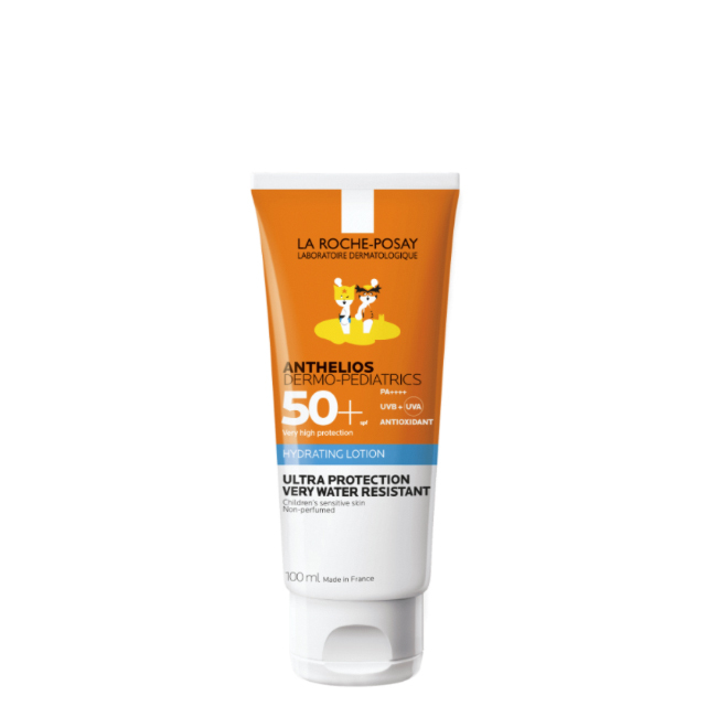LRP Anthelios DermoPediatrics FPS50+ Leite 100ml ラ・ロッシュ・ポゼ アンテリオス ダーモ小児科用ローション SPF50+ 100ml - 画像 (1)