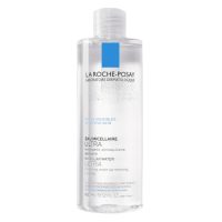 Bottle  of  La  Roche  Posay  Ultra  Micellar  Water  by  La  Roche  Posay,  a  micellar  water  indicated  for  removing  makeup  and  soothing  skin.