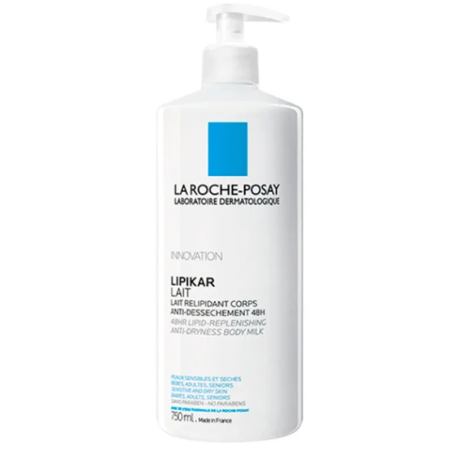 La Roche Posay Lipikar Leite 750ml ラロッシュポゼ リピカルミルク 750ml - 画像 (1)