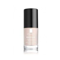 Bottle  of  La  Roche  Posay  Silicium  Pastel  Care  Nail  Polish  03  Beige  by  La  Roche  Posay,  a  varnish  indicated  for  strengthening  fragile  nails.