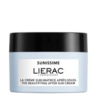 Bottle  of  Lierac  Sunissime  The  Beautifying  After  Sun  Cream  by  Lierac,  a  cream  indicated  for  nourishing  and  soothing  body  skin.