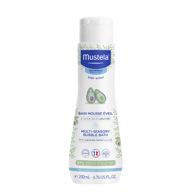 Mustela Banho Espuma Sensorial 200ml Mustela Baño de burbujas sensorial 200 ml - Image 1