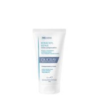 Tube  of  Ducray  Keracnyl  Repair  Cream  by  Ducray,  a  compensatory  cream  indicated  for  repairing  and  soothing  acne  skin.
