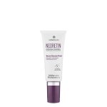 Bottle of Discrom Control Serum Depigmentation Booster Fluid by Neoretin, a serum indicated for controlling skin pigmentation.