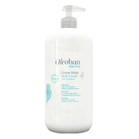 Jar  of  Oleoban  Moisturizing  Body  Cream  by  Oleoban,  a  body  cream  indicated  for  moisturizing  dry  and  dehydrated  skin.