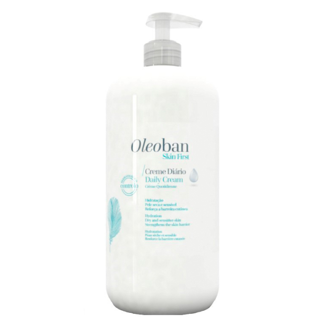 Oleoban Moisturizing Body Cream 1kg Jar of Oleoban Moisturizing Body Cream by Oleoban, a body cream indicated for moisturizing dry and dehydrated skin.