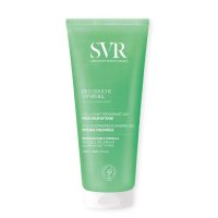Bottle  of  SVR  Spirial  Deo-Douche  Deodorizing  Cleansing  Gel  by  SVR,  a  cleansing  gel  indicated  for  fighting  body  odors  and  sweating.