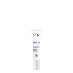 Tube of SVR Xerial 40 Nail Gel by SVR, a repairing gel indicated for reducing nail thickness and smoothness.