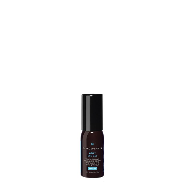 SkinCeuticals-Prevent-AOX+-Eye-Gel-Serum-Eye-Contour-15ml Product container of SkinCeuticals AOX