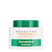 Jar  of  7  Nights  Intensive  Slimming  Cream  by  Somatoline  Cosmetic,  a  warming  cream  indicated  for  localized  fat  reduction  at  night.