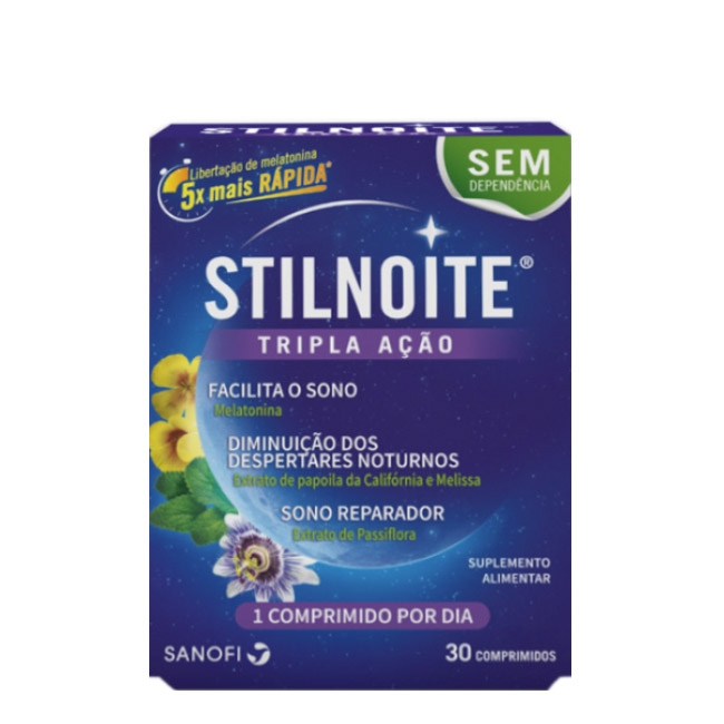 Stilnoite Tripla Acao Stilnoite Triple Action Tablets x30 - Image 1