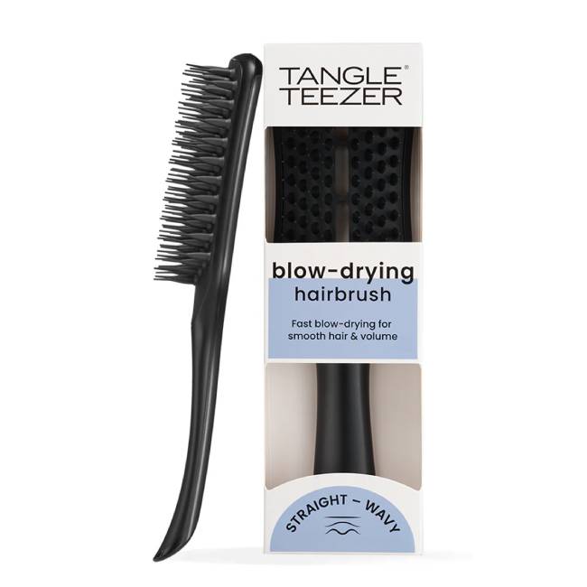 Tangle Teezer Blow-Dry Black_Black タングルティーザー イージードライアンドゴー スイートピー - 画像 (1)