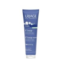 Tube  of  Uriage  Baby  1st  Diaper  Change  Cream  by  Uriage,  a  protective  cream  indicated  for  preventing  and  soothing  diaper  rash.