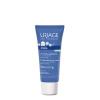 Tube  of  Uriage  Baby  1st  Moisturizing  Cream  by  Uriage,  a  face  cream  indicated  for  moisturizing  baby  skin  dryness.