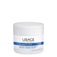 Tube  of  Uriage  Bariéderm  Ointment  Fissures  and  Cracks  by  Uriage,  an  ointment  indicated  for  repairing  skin  cracks  and  fissures.