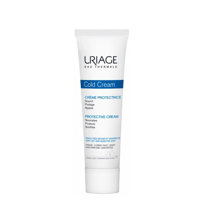 Uriage Cold Cream Creme 100ml Tube of Uriage Cold Cream by Uriage, a nourishing cream indicated for protecting sensitive and very dry skin from cold.