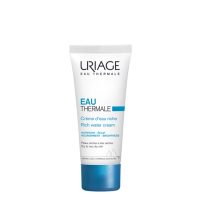 Tube  of  Uriage  Rich  Water  Cream  by  Uriage,  a  rich  water  cream  indicated  for  nourishing  and  moisturizing  dry  skin.