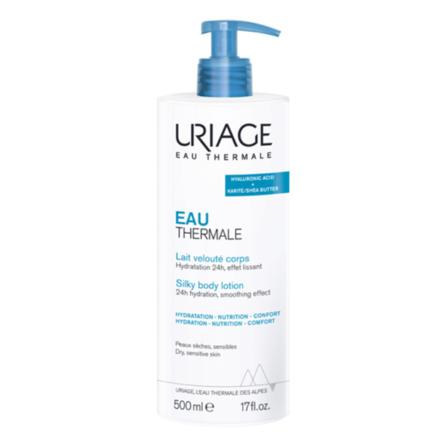 Uriage Silky Body Lotion 500ml ユリアージュ シルキーボディローション 500ml - 画像 (1)