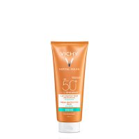 by  Vichy,  a  sunscreen  milk  indicated  for  high  sun  protection.