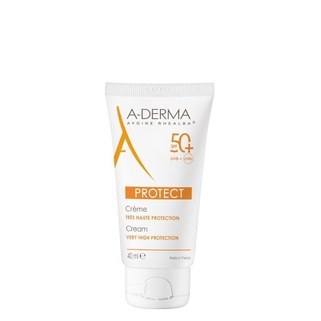 aderma-protectcreme40ml A-Derma Protect. Pieles normales a secas SPF50+ 40 ml