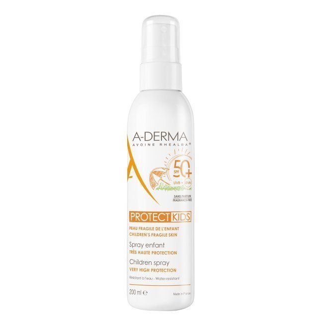aderma-protectkidsspray200ml A-Derma Protect Kids Spray SPF50+ 200ml - Image 1