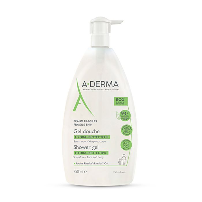 adermagelducheeco750ml Gel de ducha A-Derma Hydra Protective 750 ml