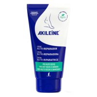 Tube  of  Akileine  Very  Dry  Feet  Nutri  Repair  Cream  by  Akileine,  a  creamy  cream  indicated  for  nourishing  and  repairing  very  dry  feet.