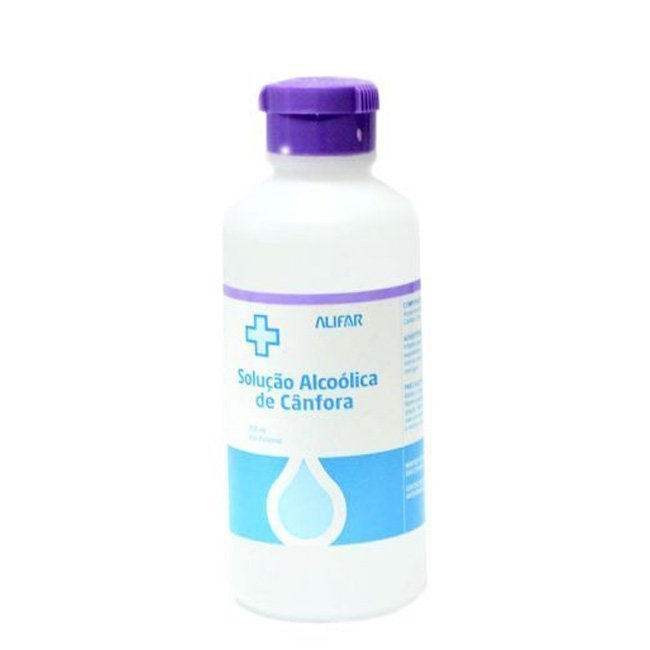 alcoolcanforadoaliandlab250ml Aliand Alcohol alcanforado 250 ml