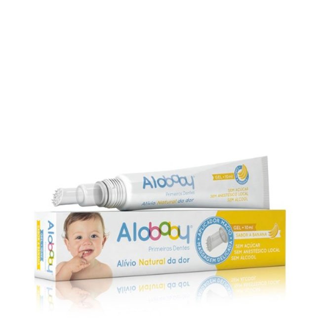 alobabygeldentes Alobaby Primeiros Dentes Gel Alívio Natural 10ml