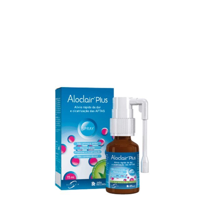 aloclairplusspray Aloclair Plus Spray Oral 15ml