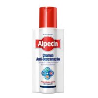 Bottle  of  Alpecin  Schuppen  Anti-Dandruff  Shampoo  by  Alpecin,  a  shampoo  indicated  for  removing  dandruff  and  soothing  the  scalp.