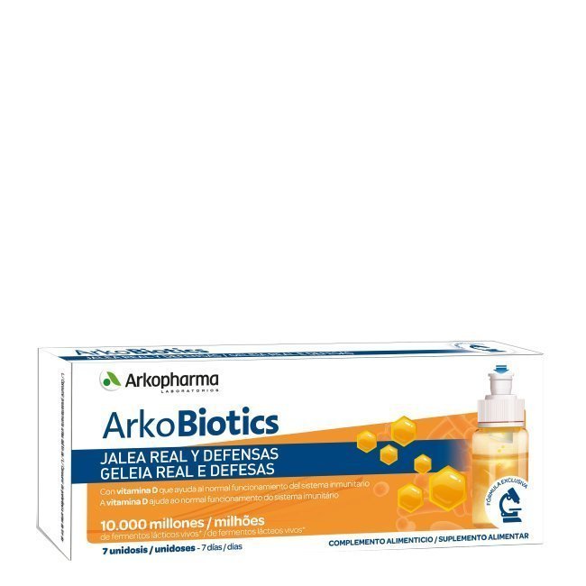 arkobioticsgelrealdefesas7un Arkobiotics Geleia Real e Defesas Adultos Single Doses 7unid