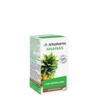 Box  of  Arkocápsulas  Pineapple  Capsules  by  Arkopharma,  a  food  supplement  indicated  for  burning  localized  fat.