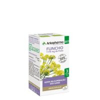 Box  of  Arkocápsulas  Fennel  BIO  Capsules  by  Arkopharma,  a  food  supplement  indicated  for  gas  elimination.