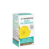 Box  of  Arkocápsulas  Evening  Primrose  Oil  Capsules  by  Arkopharma,  a  supplement  indicated  for  menstrual  well-being.