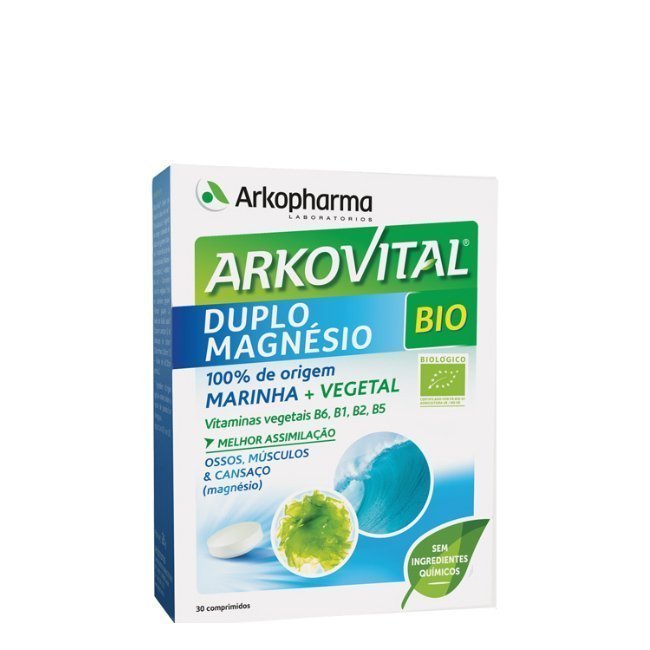 arkovital-duplomagnesio30comp Arkovital Duplo Magnésio Comprimidos x30 - Image 1