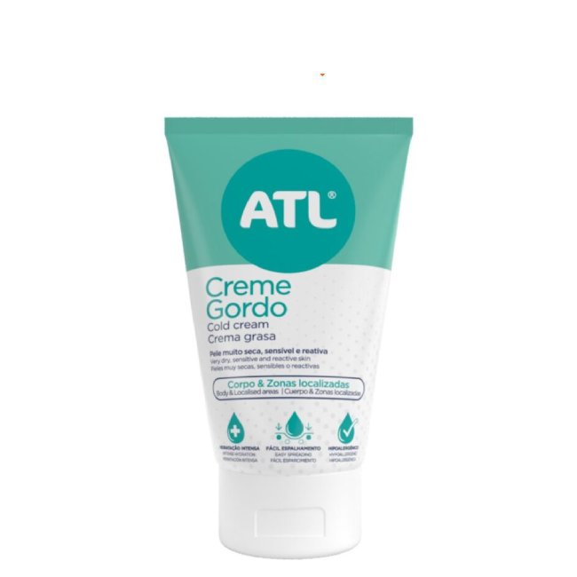 atl creme gordo 100g Jar of ATL Fat Cream by ATL, a rich body cream indicated for intensive hydration of very dry, flaky and sensitive skin.