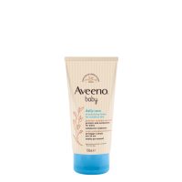 Bottle  of  Aveeno  Baby  Daily  Care  Moisturizing  Lotion  by  Aveeno,  a  lotion  indicated  for  baby  sensitive  skin  hydration.